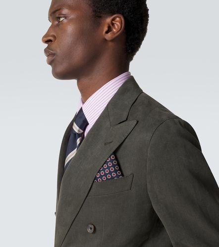 Mouchoir de poche imprimé en soie - Dunhill - Modalova
