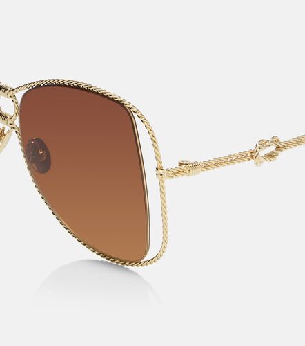 Lunettes de soleil aviateur Malibu - Aquazzura - Modalova