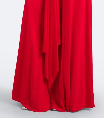 Robe longue à appliqués floraux - David Koma - Modalova