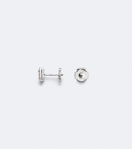Boucles d'oreilles Joy en or blanc 18 ct et diamants - Messika - Modalova
