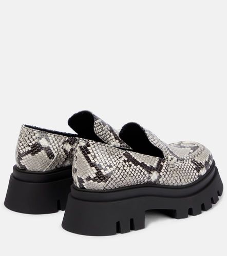 Mocassins à plateforme en cuir embossé - Dorothee Schumacher - Modalova