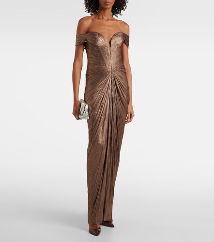 Robe longue Tia en soie - Maria Lucia Hohan - Modalova
