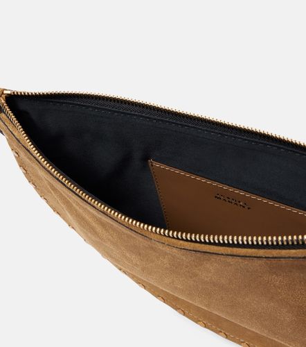 Sac Oskan Soft Zipped en daim - Isabel Marant - Modalova