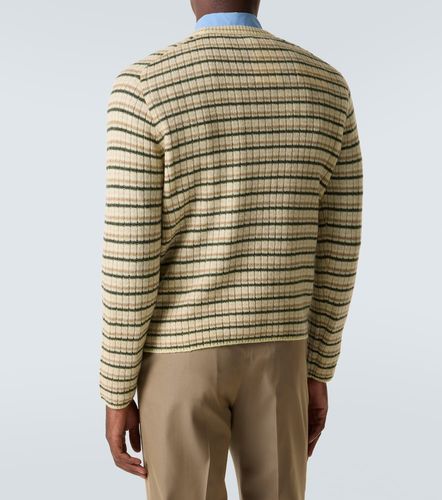 Pull rayé en laine et cachemire - Auralee - Modalova