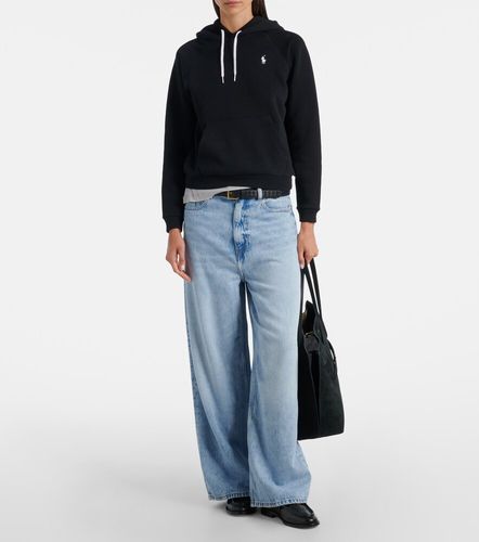 Sweat-shirt à capuche brodé en coton mélangé - Polo Ralph Lauren - Modalova