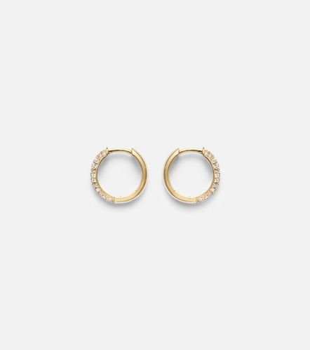 Boucles d'oreilles Essential en or 14 ct et diamants - Stone and Strand - Modalova