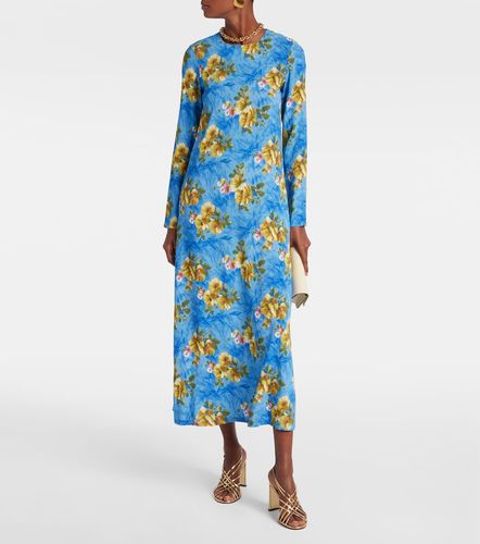 Robe midi Swing à fleurs - La DoubleJ - Modalova