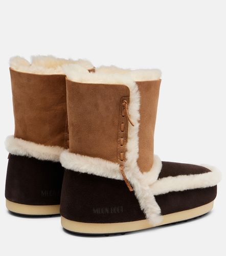 Bottines EVX en daim et shearling - Moon Boot - Modalova