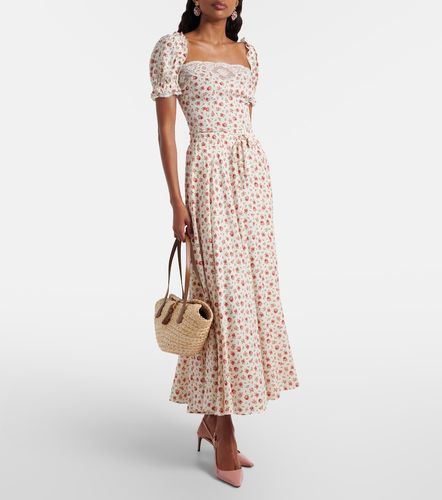 Top en soie et coton mélangés - Dolce&Gabbana - Modalova