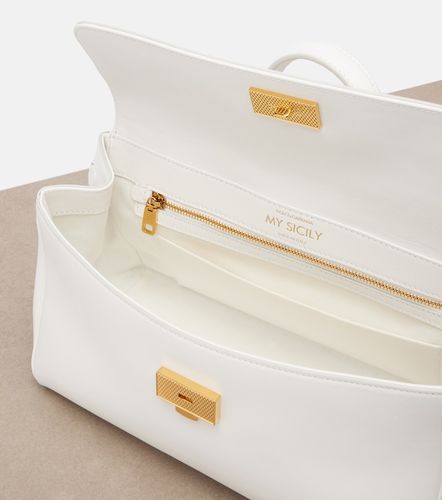 Sac à main Sicily Medium en cuir - Dolce&Gabbana - Modalova