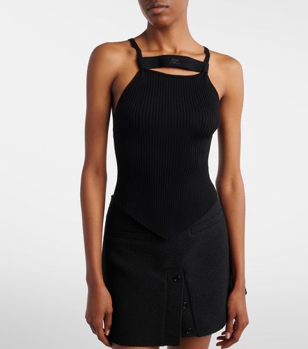 Courrèges Débardeur en maille côtelée - Courreges - Modalova