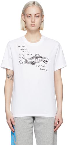 T-shirt blanc Taxi Saintwoods exclusif à SSENSE - Helmut Lang - Modalova