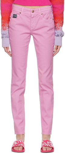 Jean skinny mauve - Versace Jeans Couture - Modalova