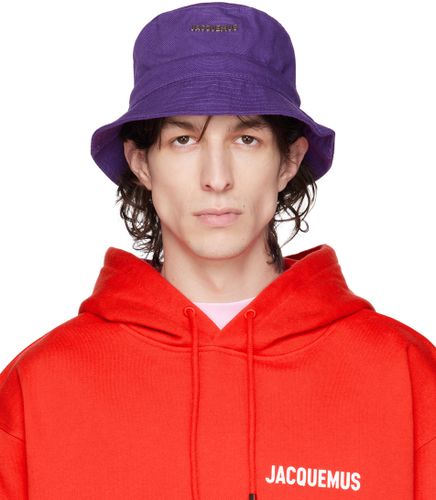 Chapeau 'Le bob Gadjo' mauve - Le raphia - Jacquemus - Modalova
