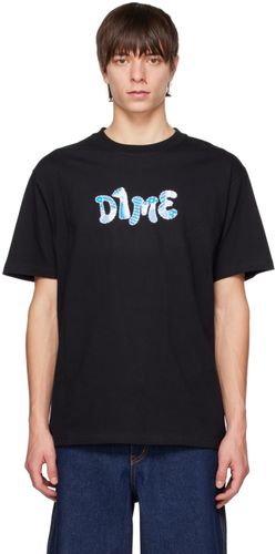 Dime T-shirt noir à imprimé - Dime - Modalova
