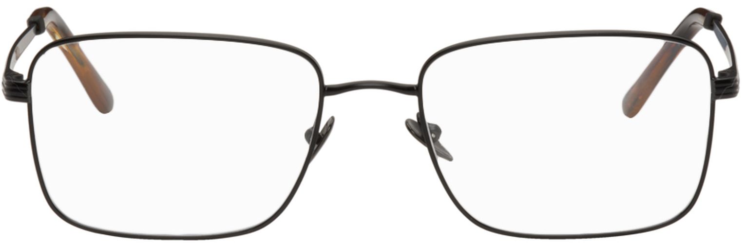 Lunettes carrées noires - Giorgio Armani - Modalova