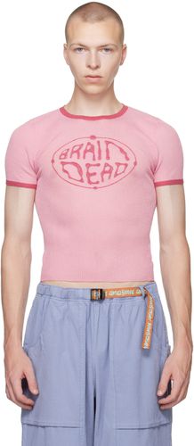 Brain Dead T-shirt Worldwide rose - Brain Dead - Modalova