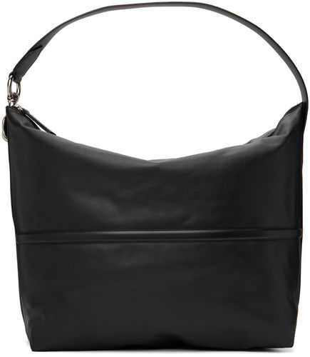 Sac messager noir à panneaux - Dries Van Noten - Modalova