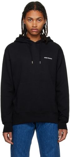 Pull à capuche Arne noir - NORSE PROJECTS - Modalova