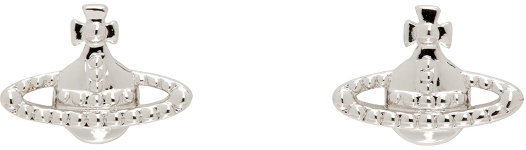Boucles d'oreilles Farah argentées - Vivienne Westwood - Modalova