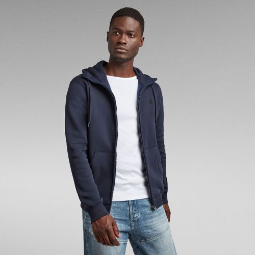 Star - Sweat à capuche zippé pour Homme