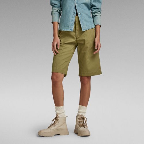 Short Chino Bermuda - Vert - Femmes - G-Star RAW - Modalova