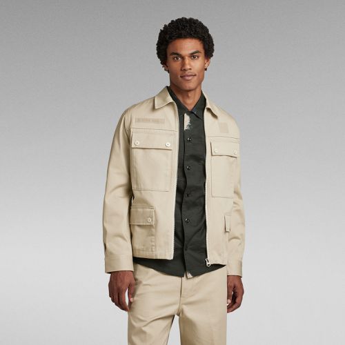 Veste 4 Pocket Zip - Beige - Hommes - G-Star RAW - Modalova