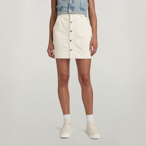 Jupe Button - Blanc - Femmes - G-Star RAW - Modalova