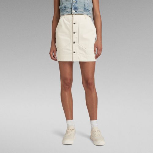 Jupe Button - Blanc - Femmes - G-Star RAW - Modalova