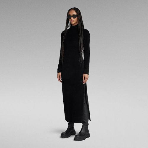 Robe Velvet Slit - Noir - Femmes - G-Star RAW - Modalova