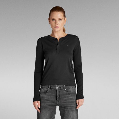 Pull En Maille Core Henley - s - G-Star RAW - Modalova