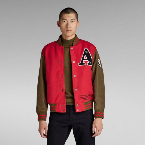 Veste Varsity - Rouge - Hommes - G-Star RAW - Modalova