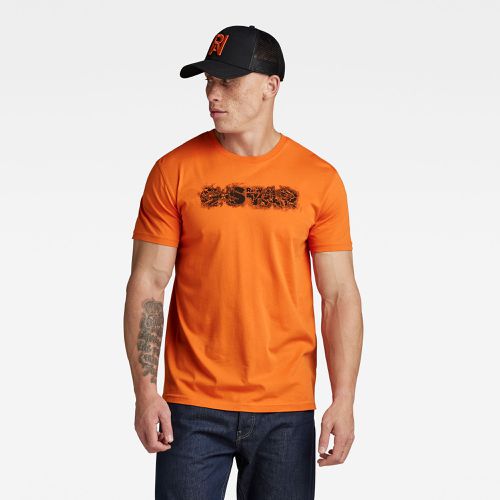 T-Shirt Distressed Logo - - s - G-Star RAW - Modalova