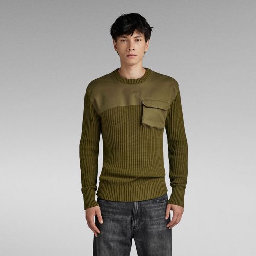 Pull En Maille Army - Vert - Hommes - G-Star RAW - Modalova