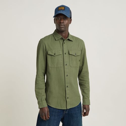 Chemise Marine Slim - Vert - Hommes - G-Star RAW - Modalova