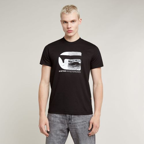 T-Shirt Amsterdam - Noir - Hommes - G-Star RAW - Modalova