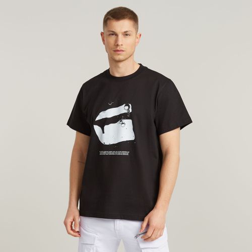 T-Shirt Water Burger Loose - s - G-Star RAW - Modalova