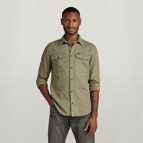 Chemise Marine Slim - Vert - Hommes - G-Star RAW - Modalova