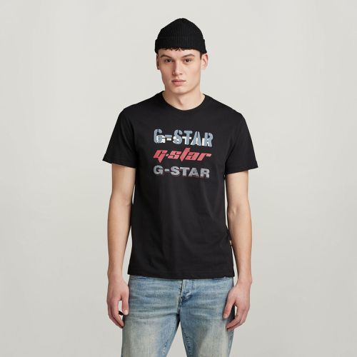 T-Shirt Triple Logo Graphic - s - G-Star RAW - Modalova