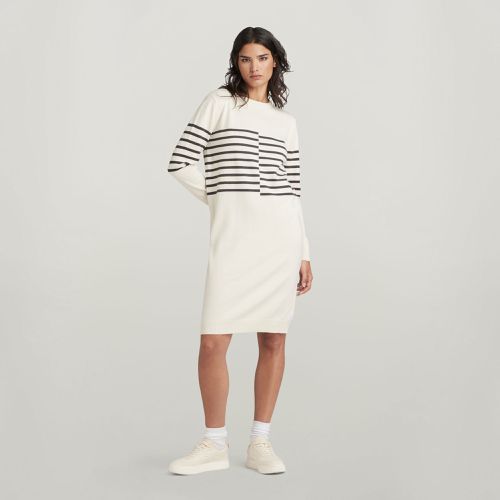 Robe En Maille Broken Stripe - s - G-Star RAW - Modalova