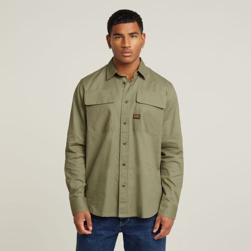 Chemise CPO Regular - Vert - Hommes - G-Star RAW - Modalova