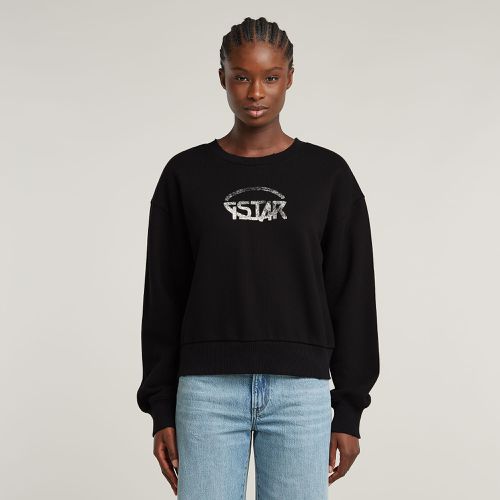 Sweat Logo Loose - Noir - Femmes - G-Star RAW - Modalova