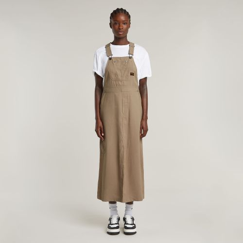 Robe Dungaree - Beige - Femmes - G-Star RAW - Modalova
