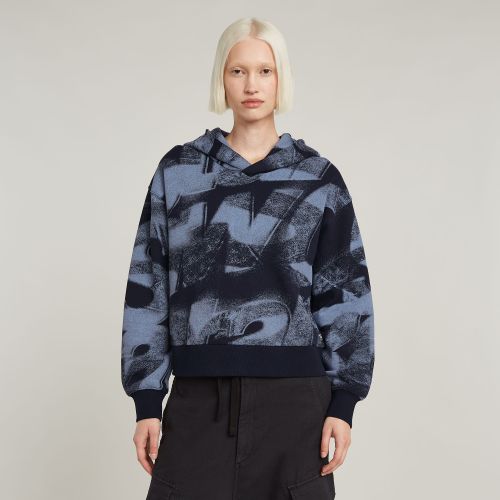 Sweat À Capuche Sprayed Letters Loose - s - G-Star RAW - Modalova