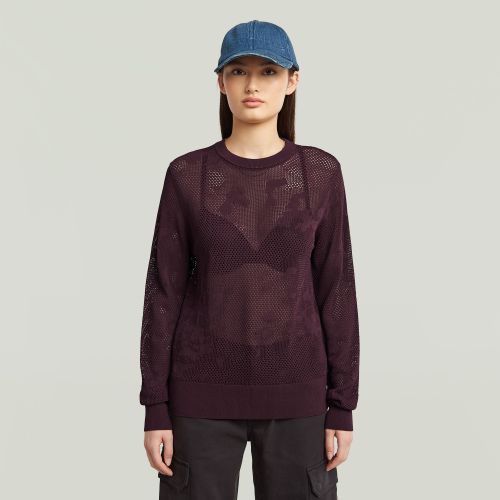 Pull en maille Pointelle - s - G-Star RAW - Modalova