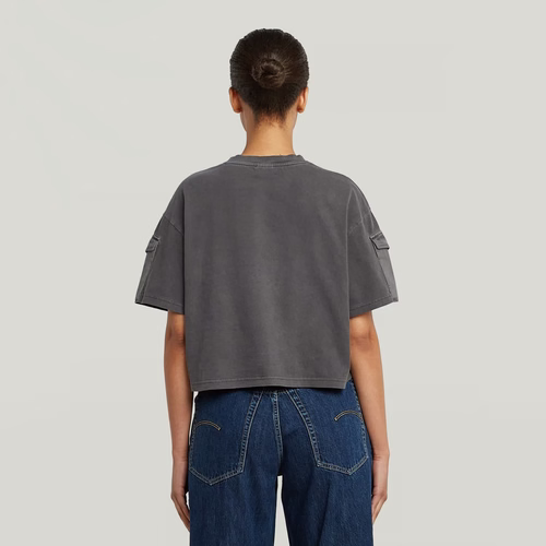 T-shirt Washed Mix Boxy Cropped - s - G-Star RAW - Modalova