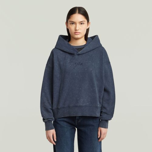 Sweat Washed A-Line Script Hoodie - s - G-Star RAW - Modalova