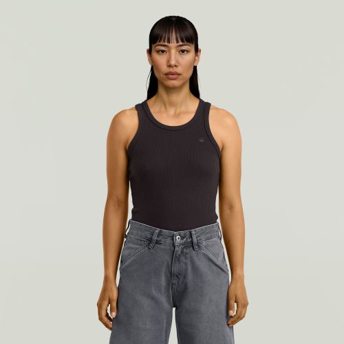 Débardeur Ribbed - Noir - Femmes - G-Star RAW - Modalova