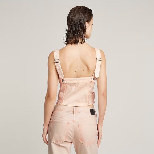 Bustier Top Detachable Straps - s - G-Star RAW - Modalova
