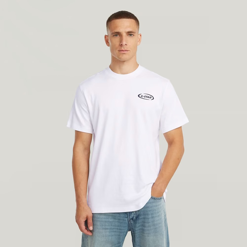 T-shirt 90s Logo - Blanc - Hommes - G-Star RAW - Modalova